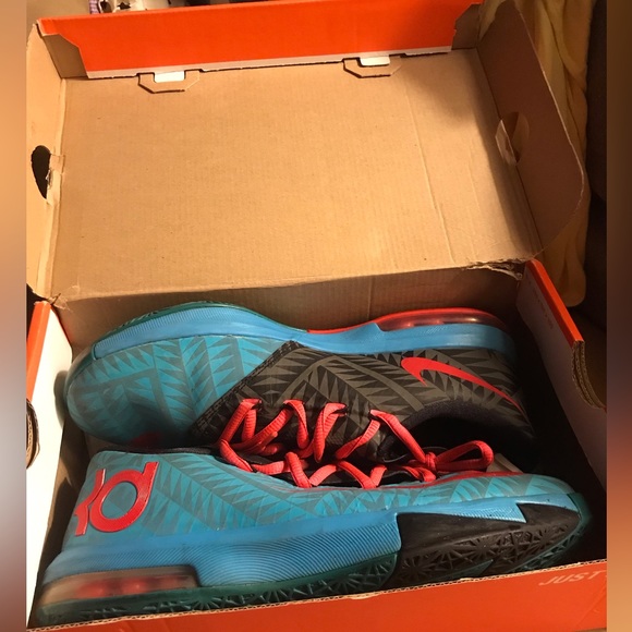 Nike Shoes - Nike KD 6 N7 Mens Sneakers Size 6.5